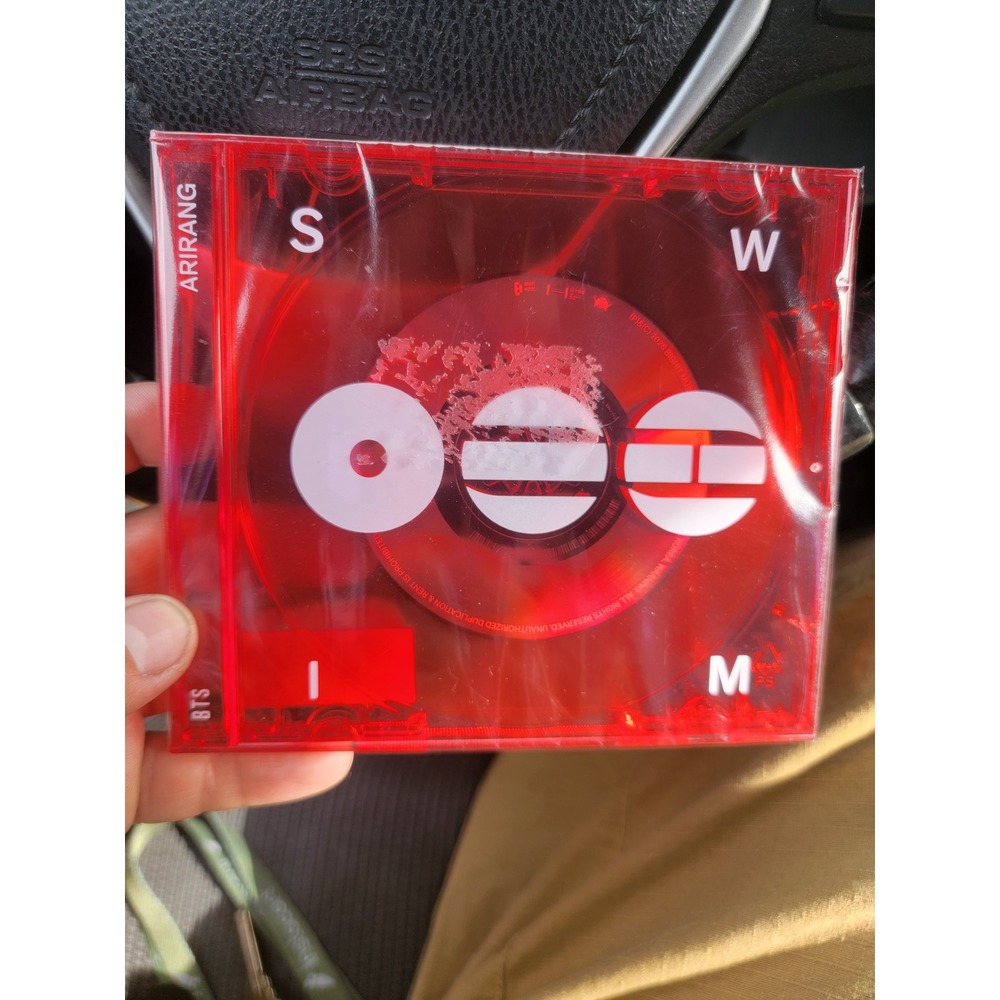 BTS Arirang SWIM Limited Edition Single CD Sealed‎ Translucent Red Case 2020